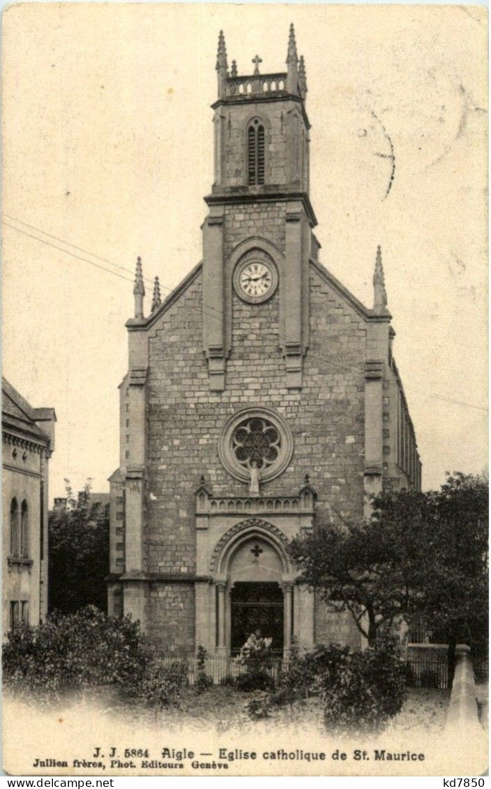 Aigle - Eglise Catholique - Aigle