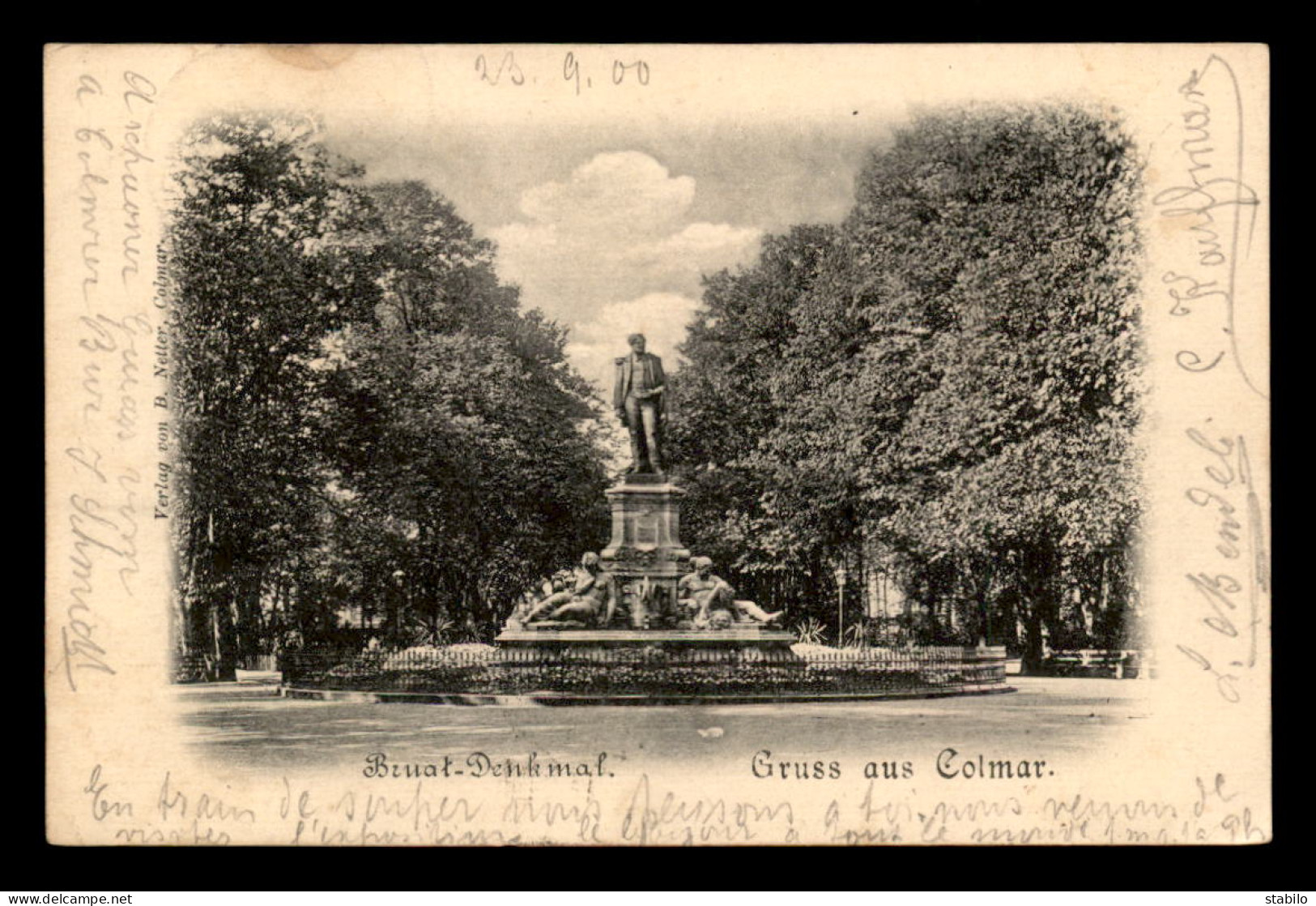 68 - COLMAR - 19 DEUTSCHER WEINBAU KONGRESS 22-30 SEPTEMBER 1900 - Colmar