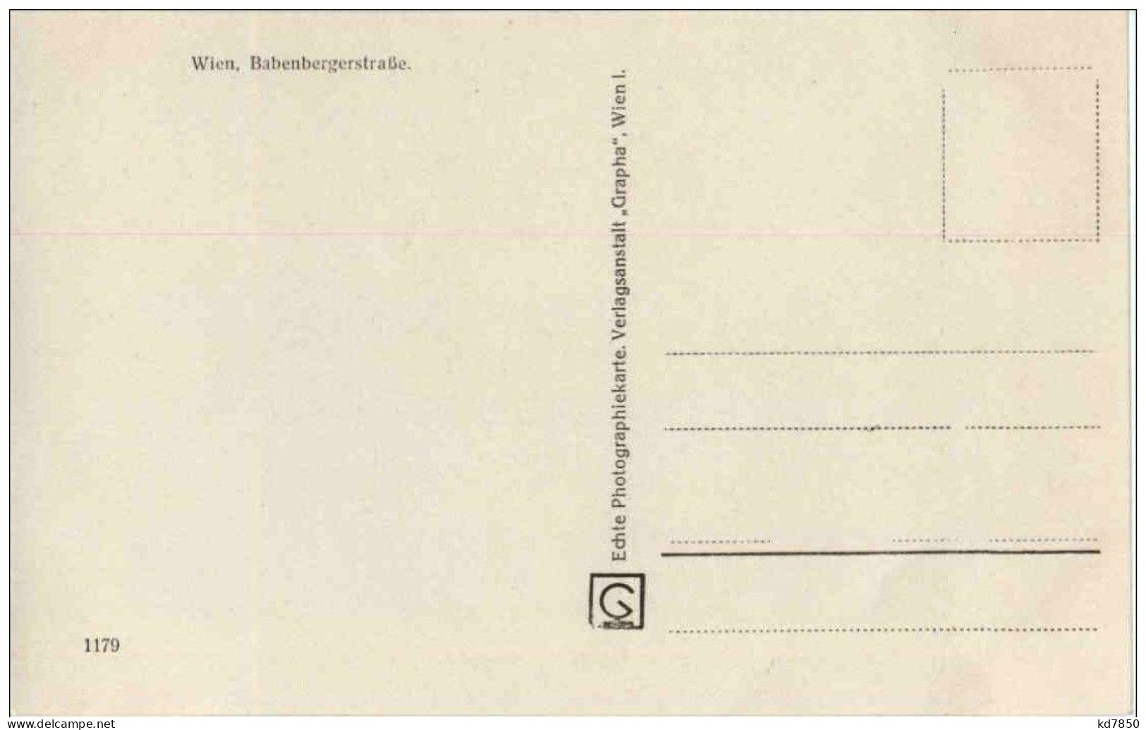 Wien - Babenbergerstrasse - Otros & Sin Clasificación