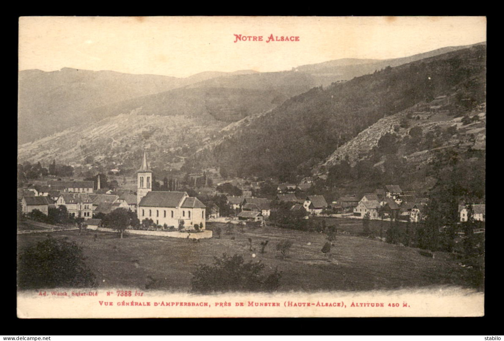 68 - AMPFERSBACH - VUE GENERALE - Sonstige & Ohne Zuordnung