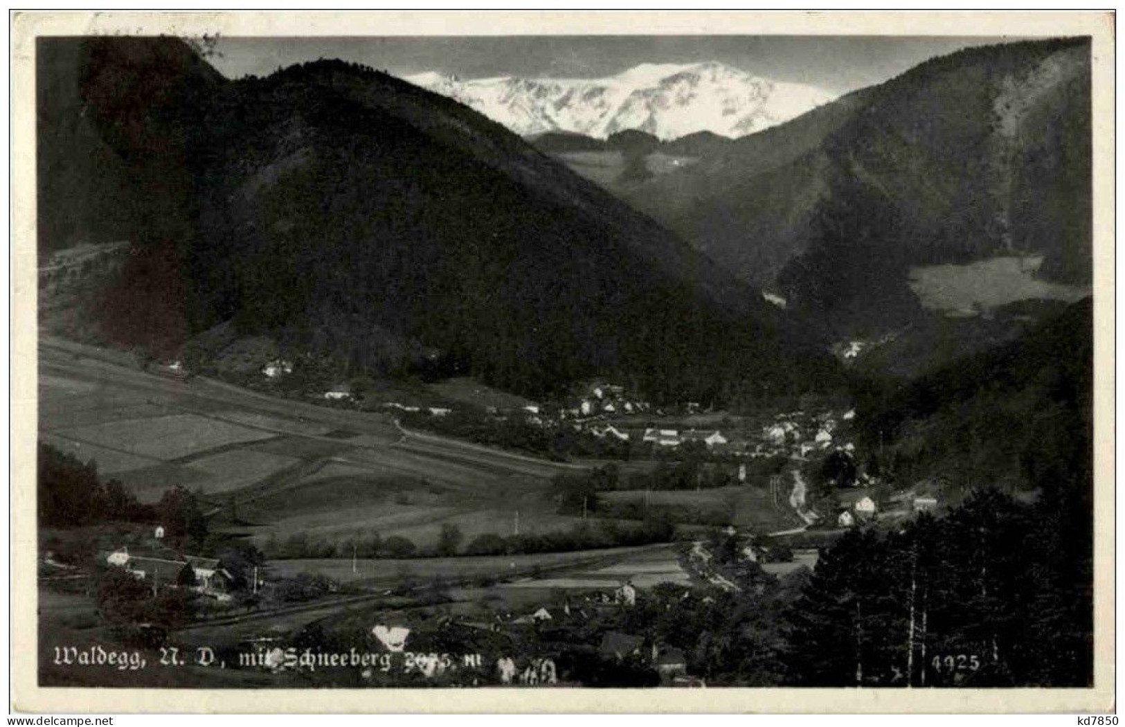 Waldegg Mit Schneeberg - Sonstige & Ohne Zuordnung