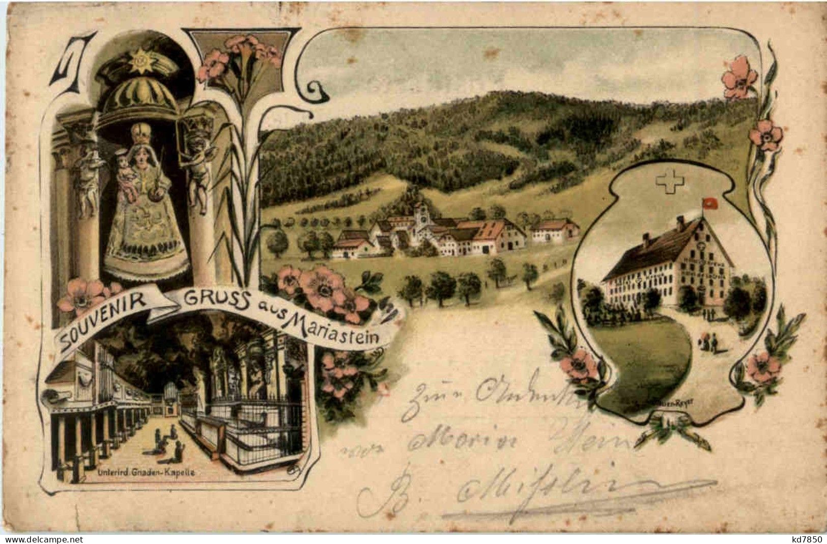 Gruss Aus Mariastein - Litho - Other & Unclassified