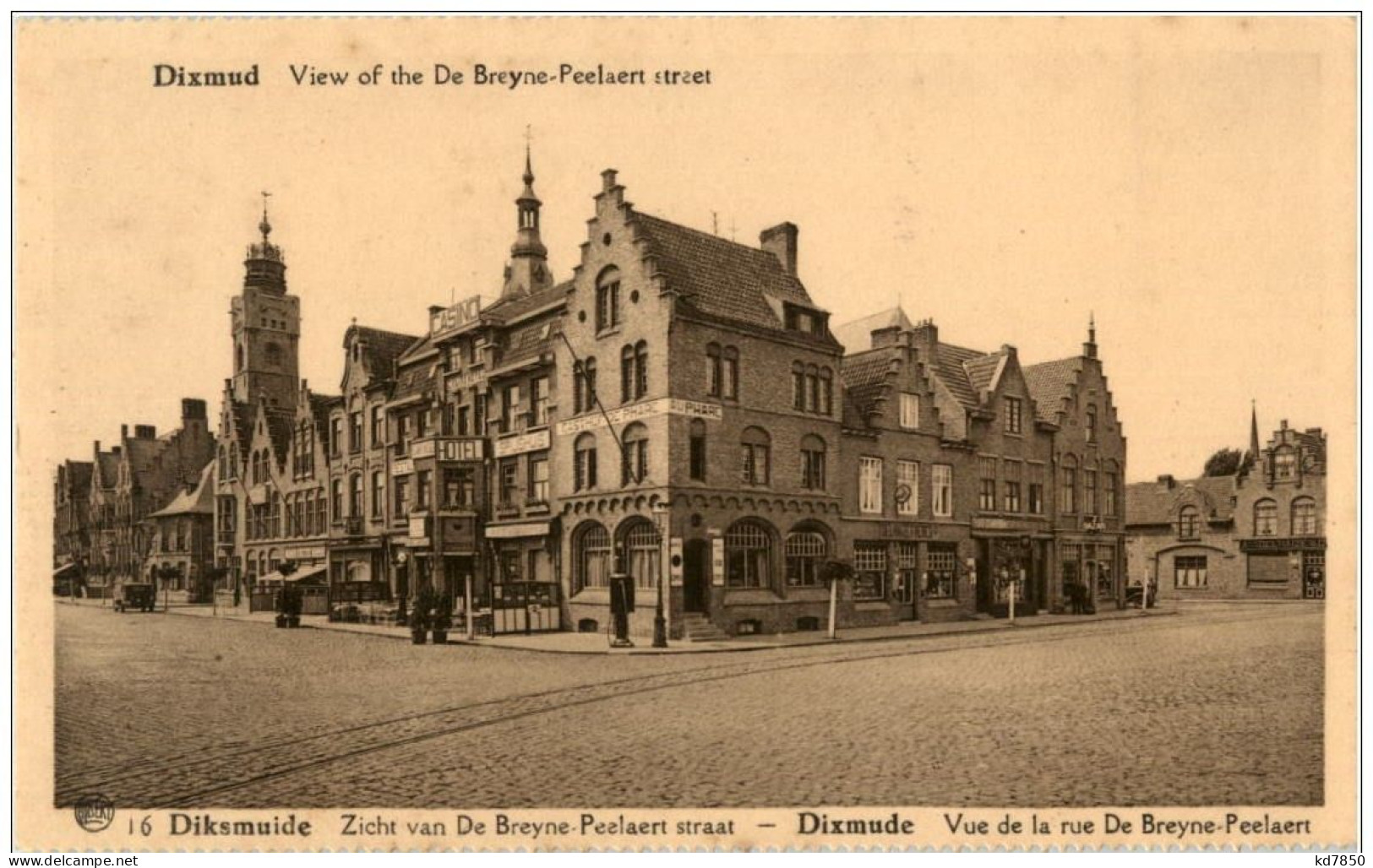 Dixmude - View Of The De Breyne Peelaert Street - Diksmuide