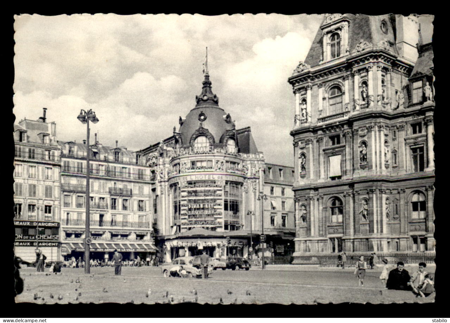 75 - PARIS 4EME - CARTE DE SERVICE DU BHV,  BAZAR DE L'HOTEL DE VILLE - Paris (04)