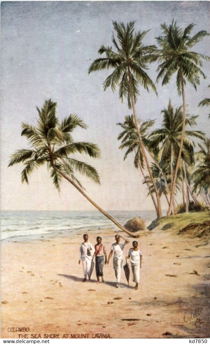 Colombo - Sea Shore At Mount Lavinia - Sri Lanka (Ceylon)