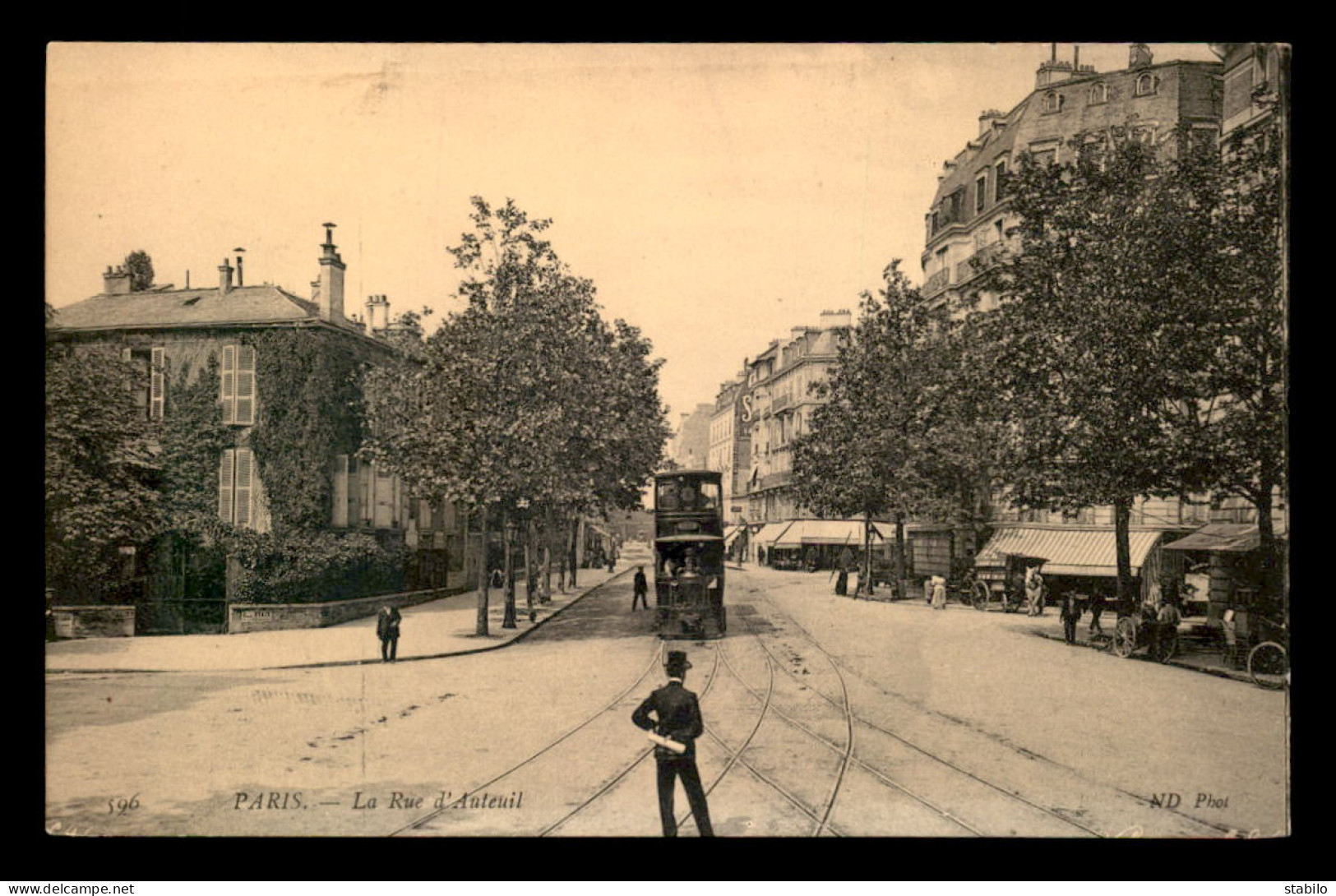 75 - PARIS 16EME - RUE D'AUTEUIL - Paris (16)