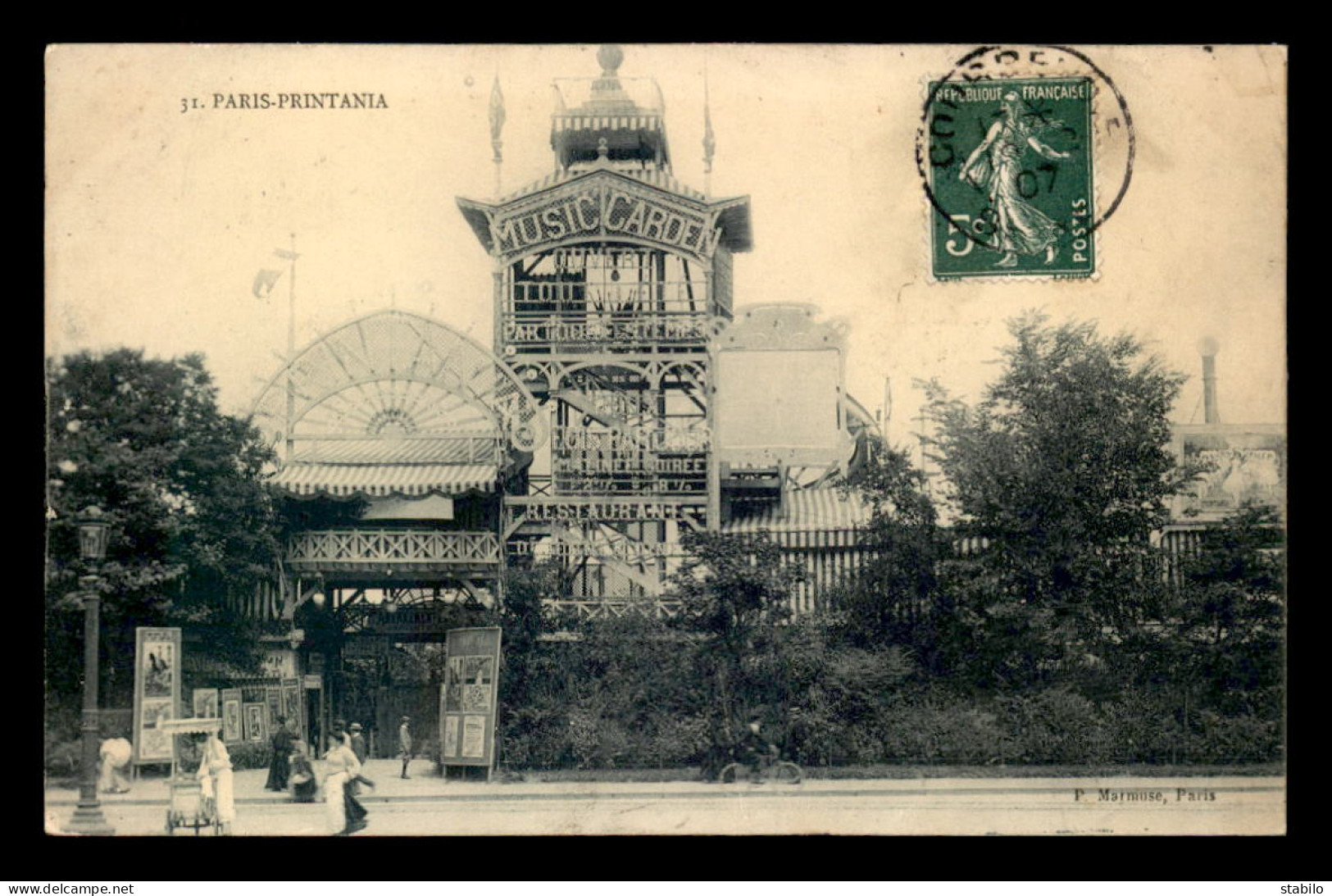 75 - PARIS 17EME - LE "PRINTANIA" DE 1904 A 1909 AVANT LE LUNA-PARK - District 17