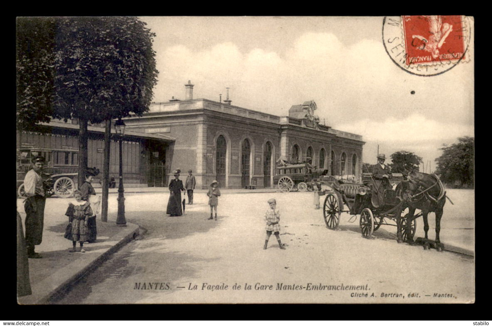 78 - MANTES-LA-JOLIE - LA GARE DE CHEMIN DE FER - Mantes La Jolie