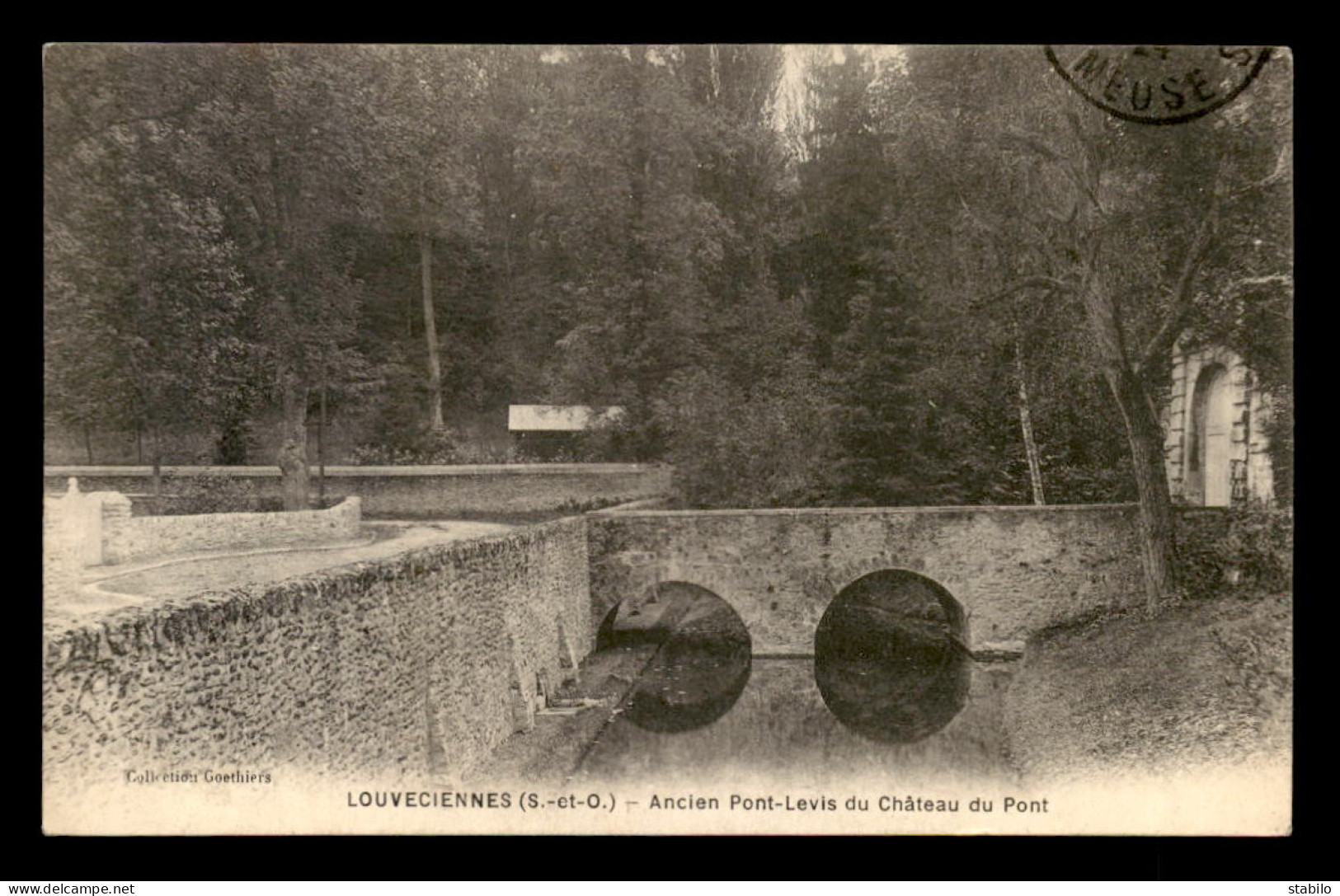 78 - LOUVECIENNES - ANCIEN PONT-LEVIS DU CHATEAU DU PONT - Louveciennes