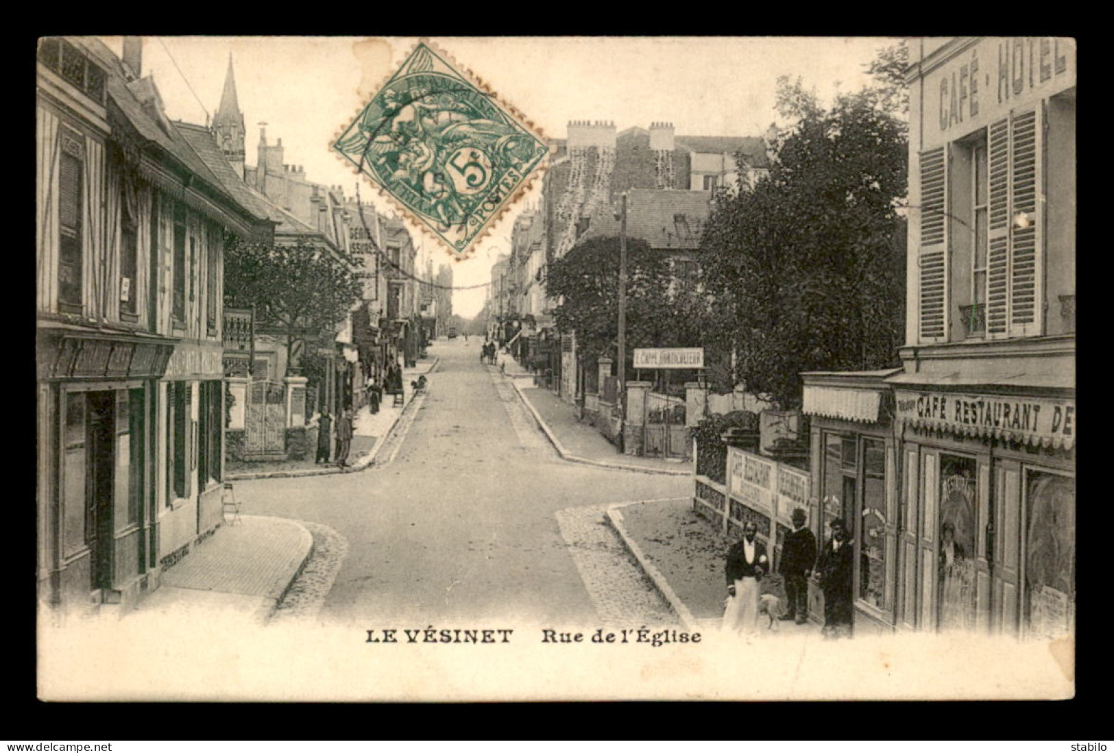 78 - LE VESINET - RUE DE L'EGLISE - Le Vésinet