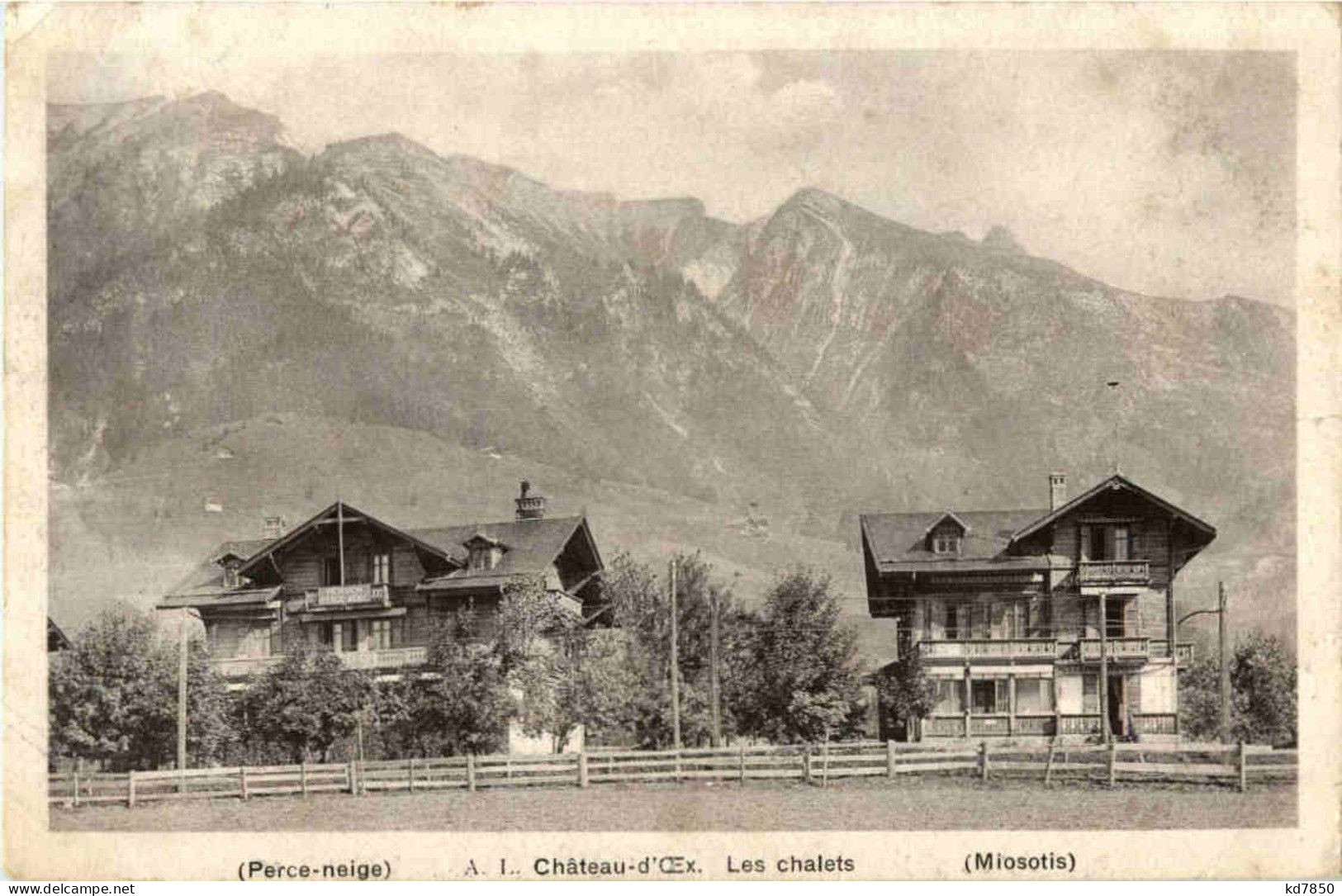 Chateau D Oex - Les Chalets - Château-d'Œx