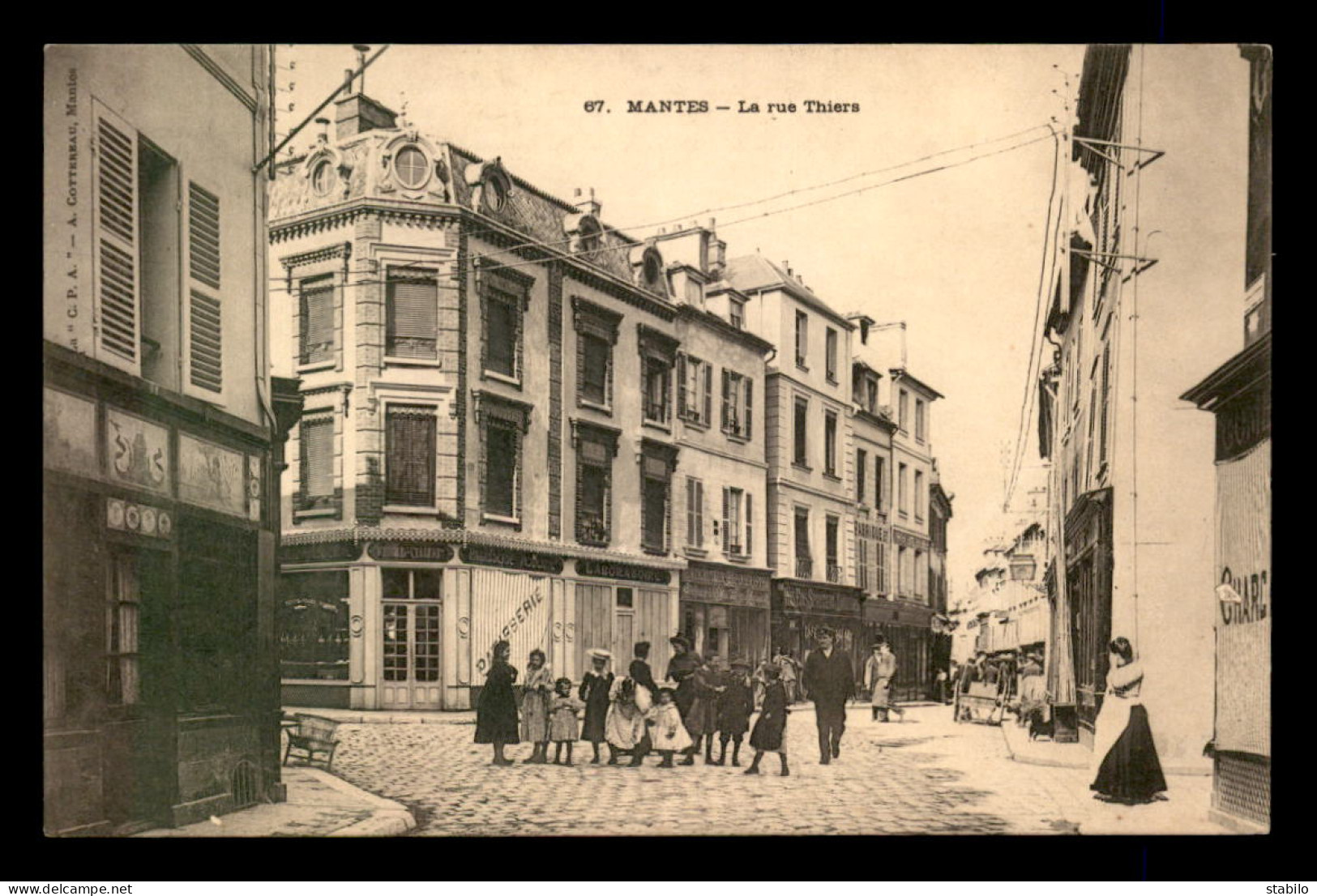 78 - MANTES - RUE THIERS - Mantes La Ville