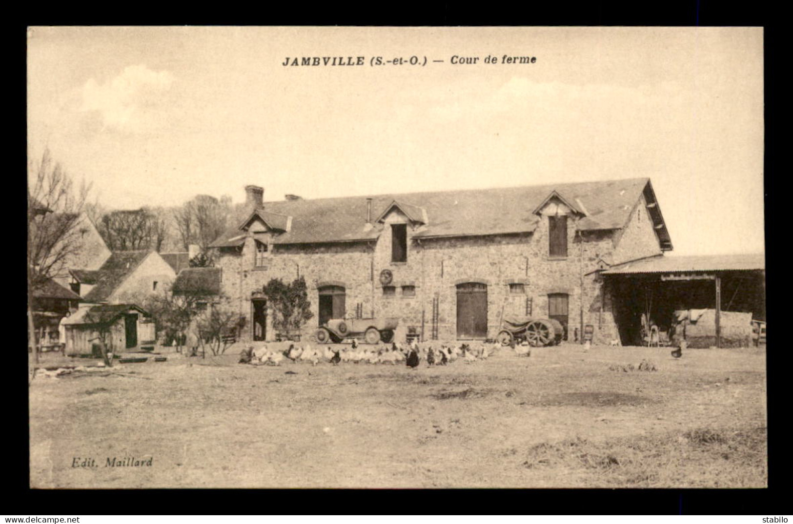 78 - JAMBVILLE - COUR DE FERME - Autres & Non Classés