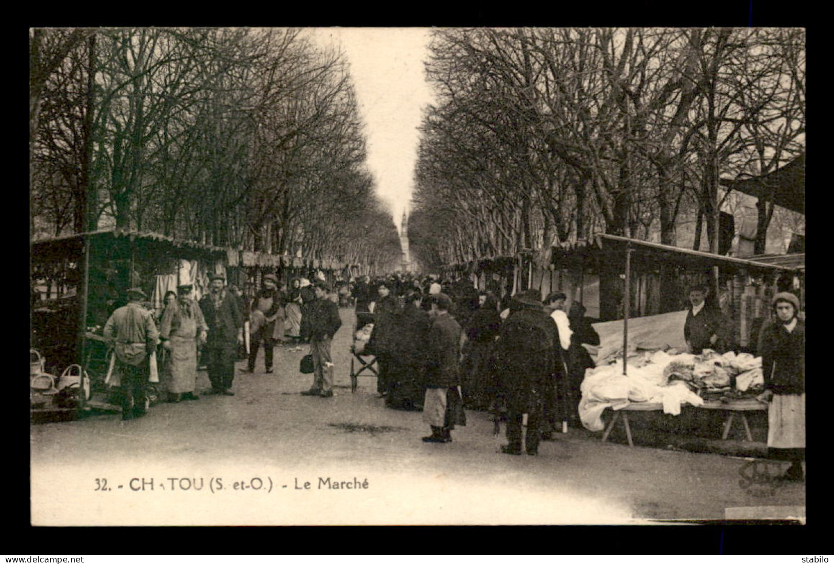 78 - CHATOU - LE MARCHE - Chatou