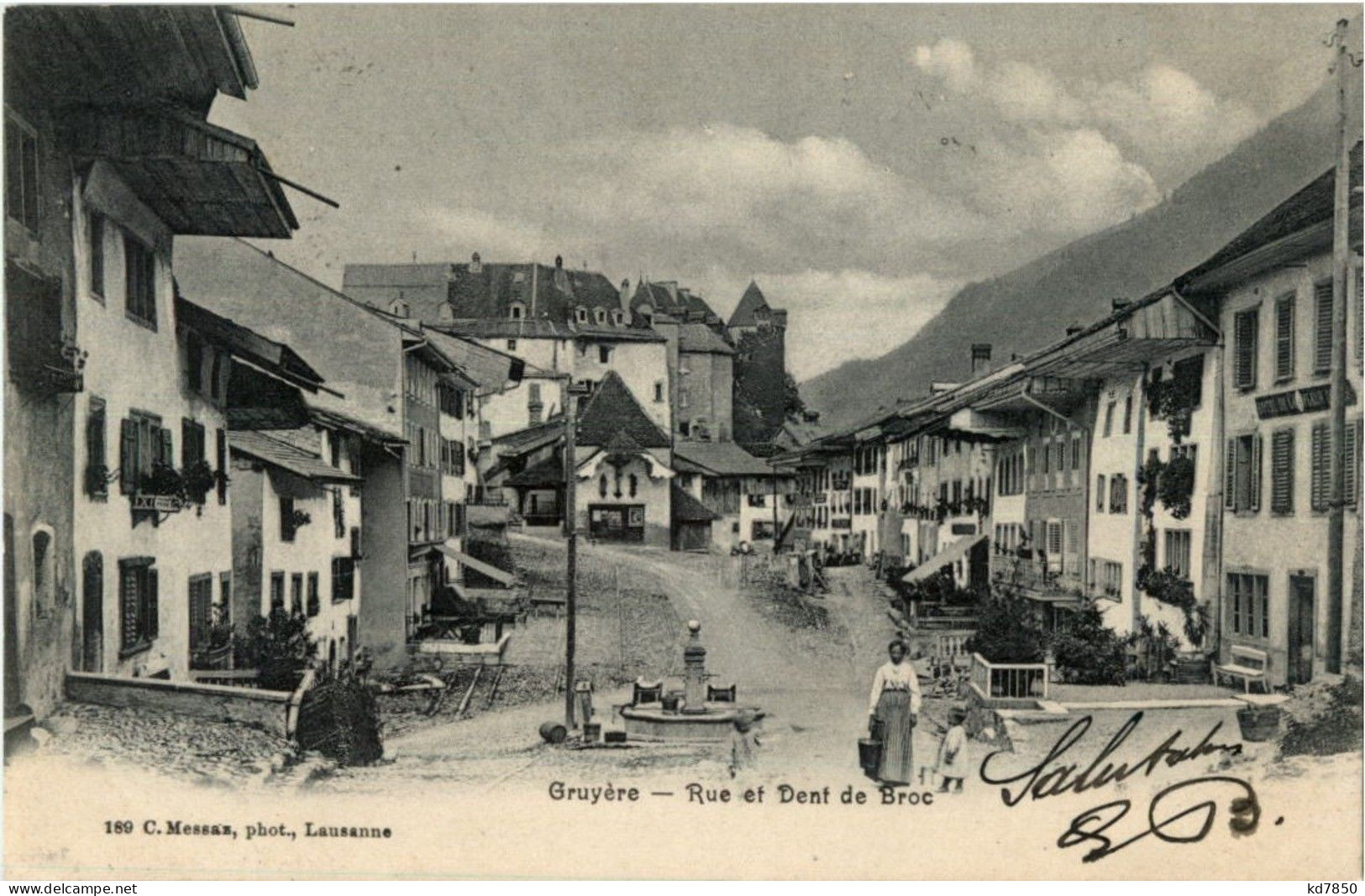 Gruyeres - Rue - Gruyères