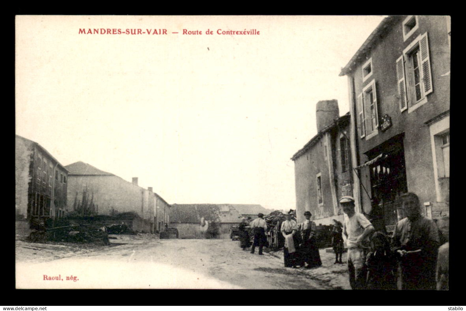 88 - MANDRE-SUR-VAIR - ROUTE DE CONTREXEVILLE - Sonstige & Ohne Zuordnung