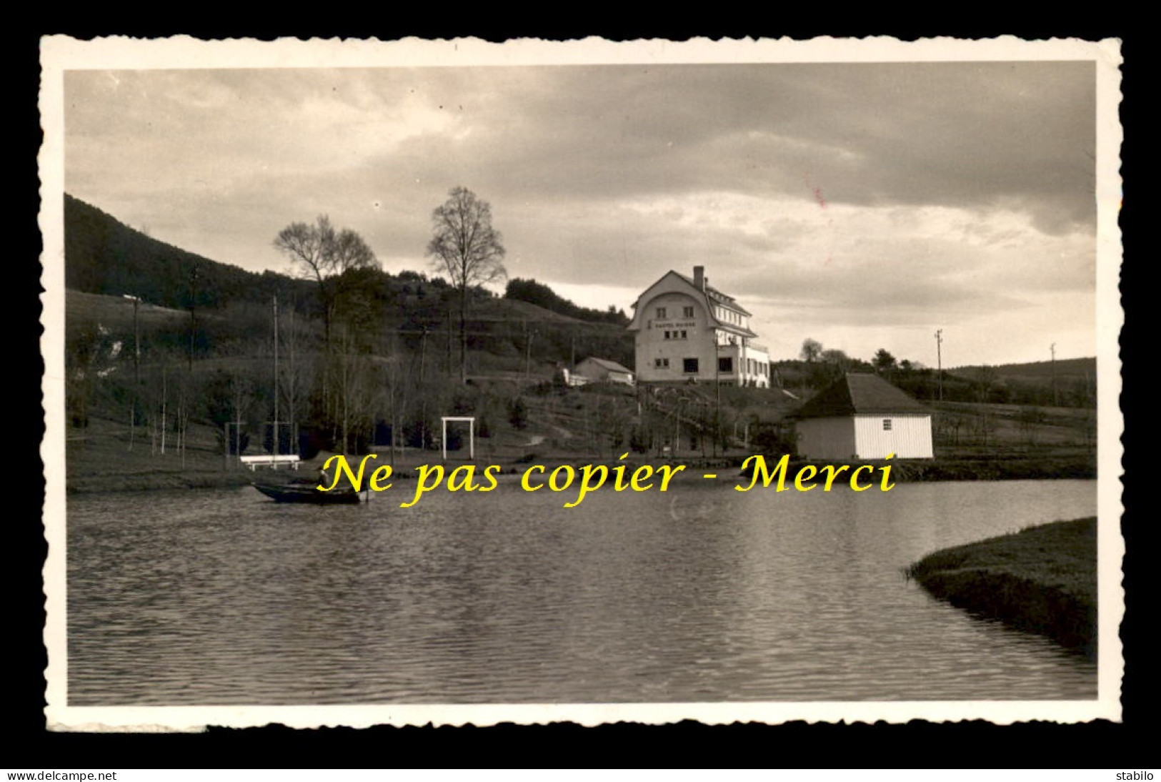 88 - TAINTRUX - CASTEL SUISSE - PHOTO J. BASTIEN A ST-DIE - CARTE PHOTO ORIGINALE - Sonstige & Ohne Zuordnung