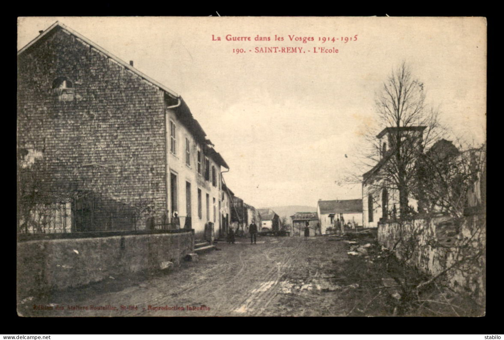 88 - ST-REMY - L'ECOLE - Autres & Non Classés