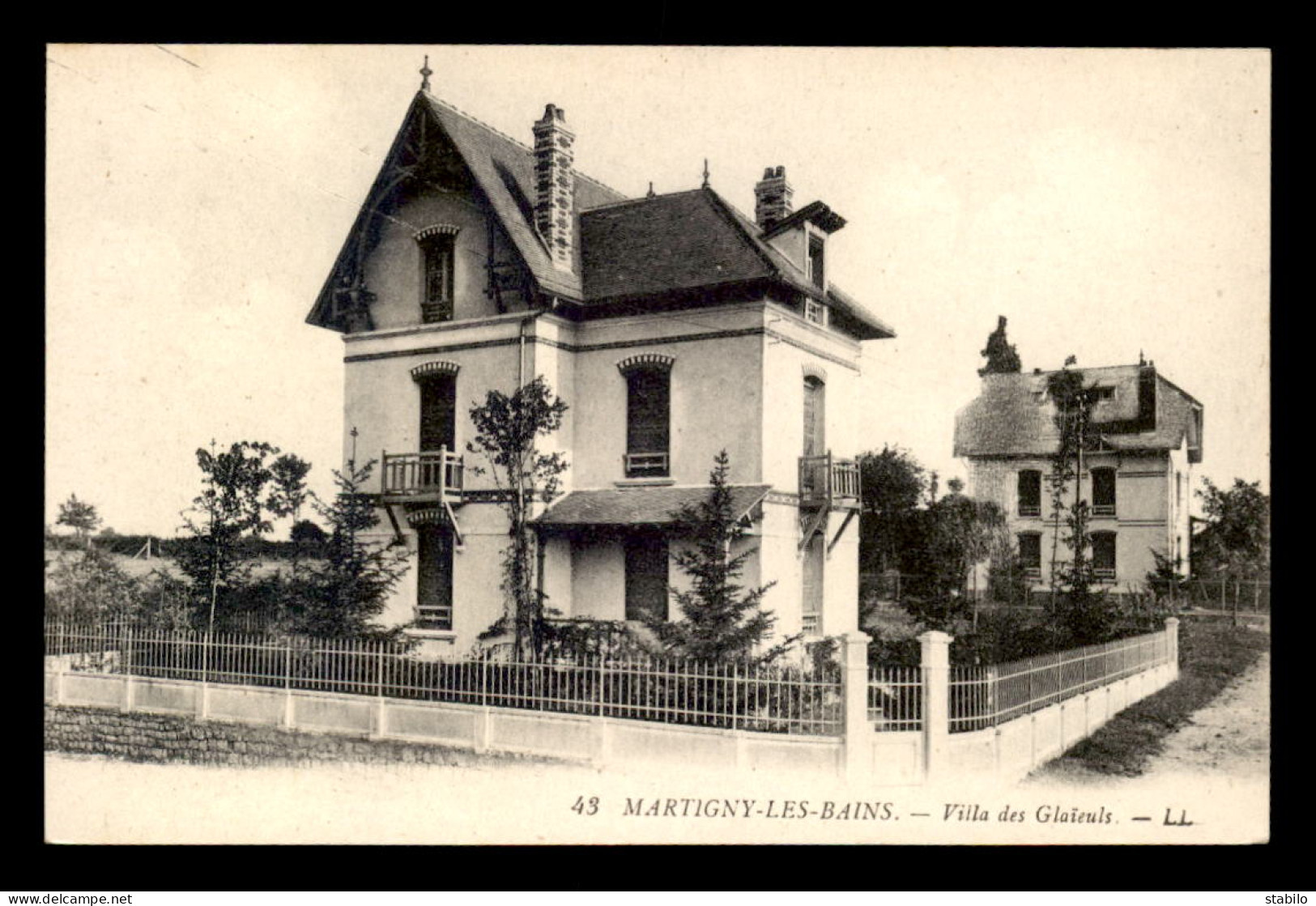 88 - MARTIGNY-LES-BAINS - VILLA DES GLAIEULS - Autres & Non Classés