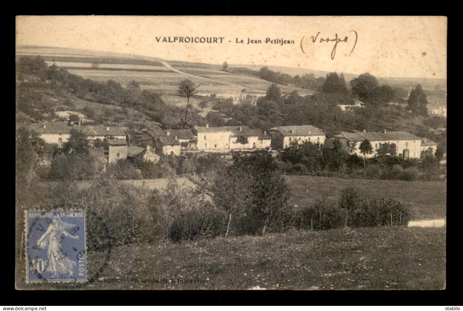 88 - VALFROICOURT - LE JEAN PETITJEAN - Sonstige & Ohne Zuordnung