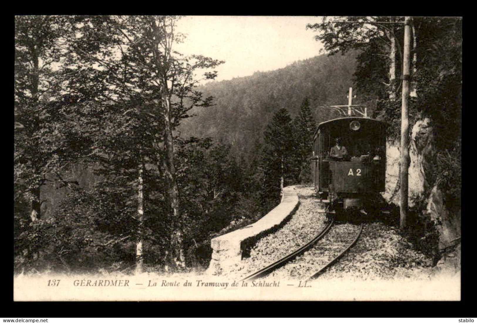 88 - GERARDMER - LE TRAMWAY DE LA SCHLUCHT - Gerardmer