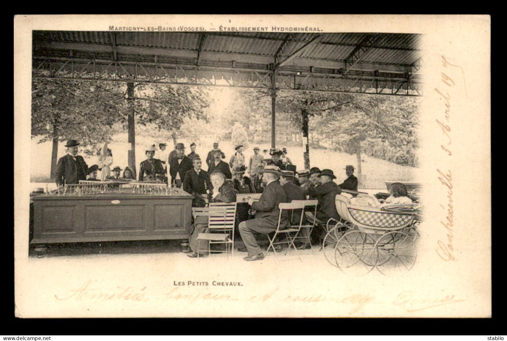 88 - MARTIGNY-LES-BAINS - ETABLISSEMENT HYDROMINERAL - LES PETITS CHEVAUX - Otros & Sin Clasificación