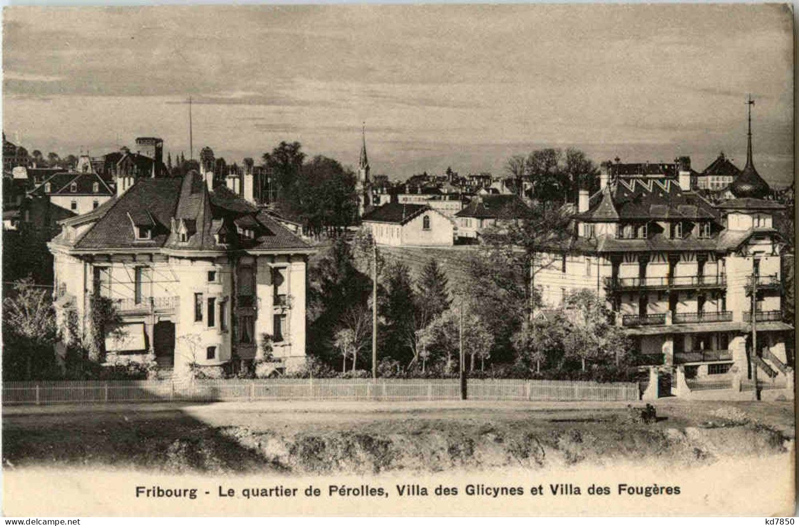 Fribourg - Le Quartier De Perolles - Fribourg