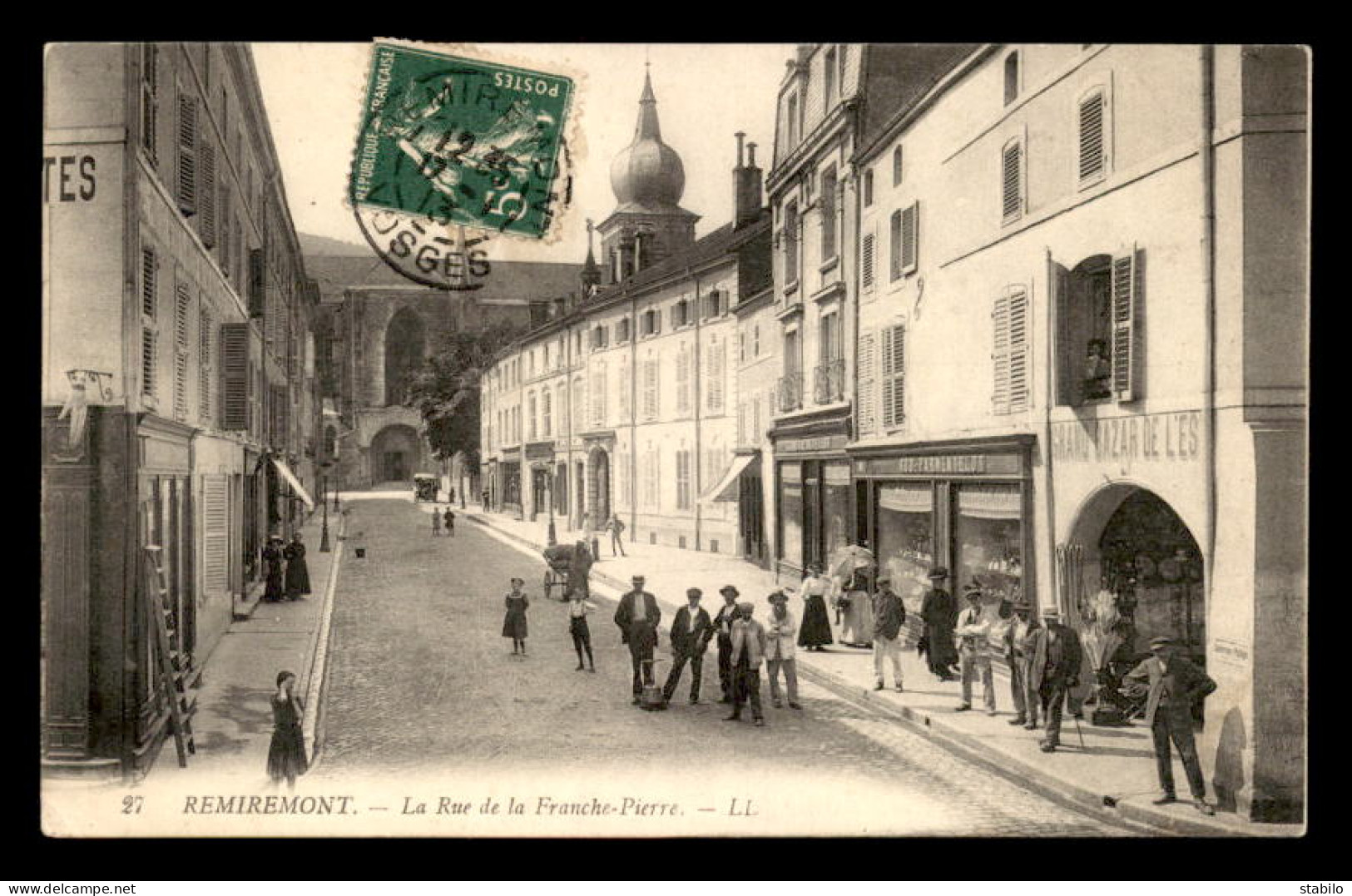 88 - REMIREMONT - LA RUE DE LA FRANCHE-PIERRE - Remiremont