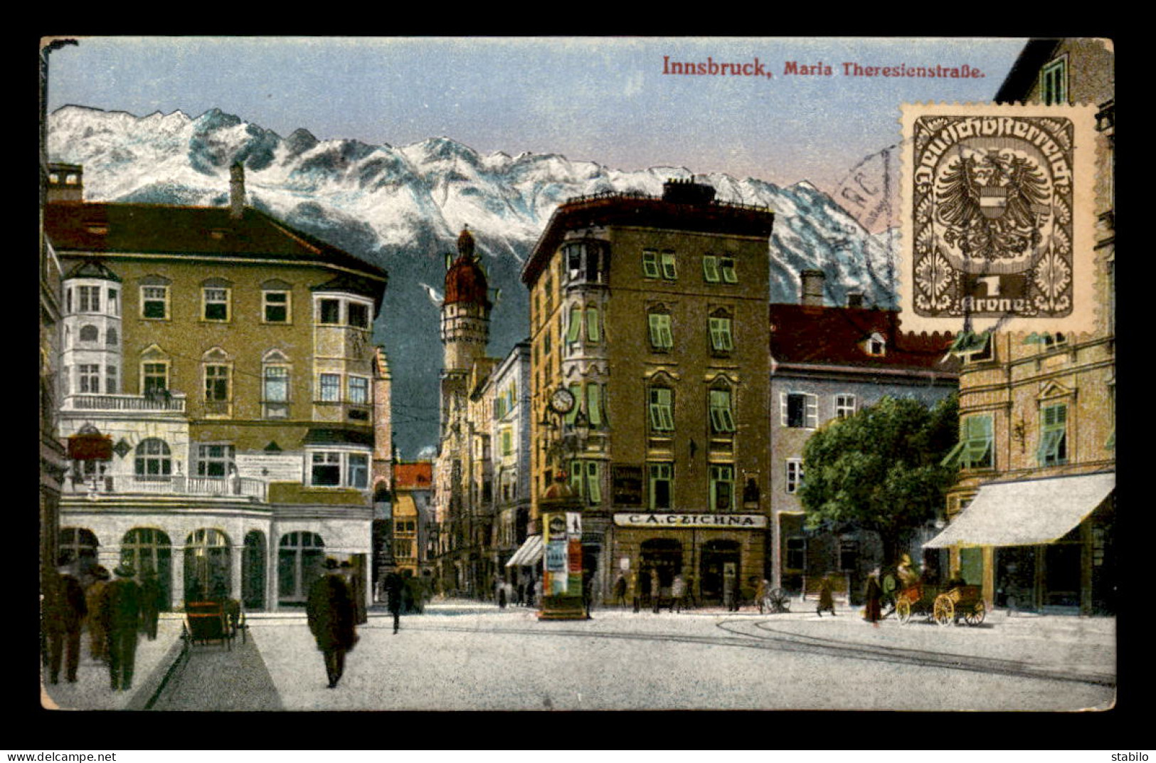 AUTRICHE - INNSBRUCK - MARIA THERESIENSTRASSE - Innsbruck