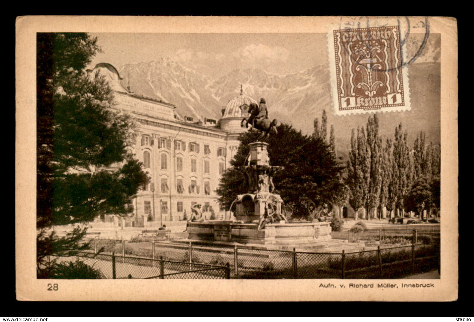 AUTRICHE - INNSBRUCK - LEOPOLDSBRUNNEN - Innsbruck