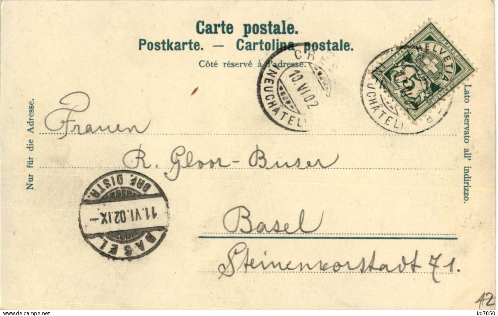 Neuchatel - Postes Et Port - Neuchâtel