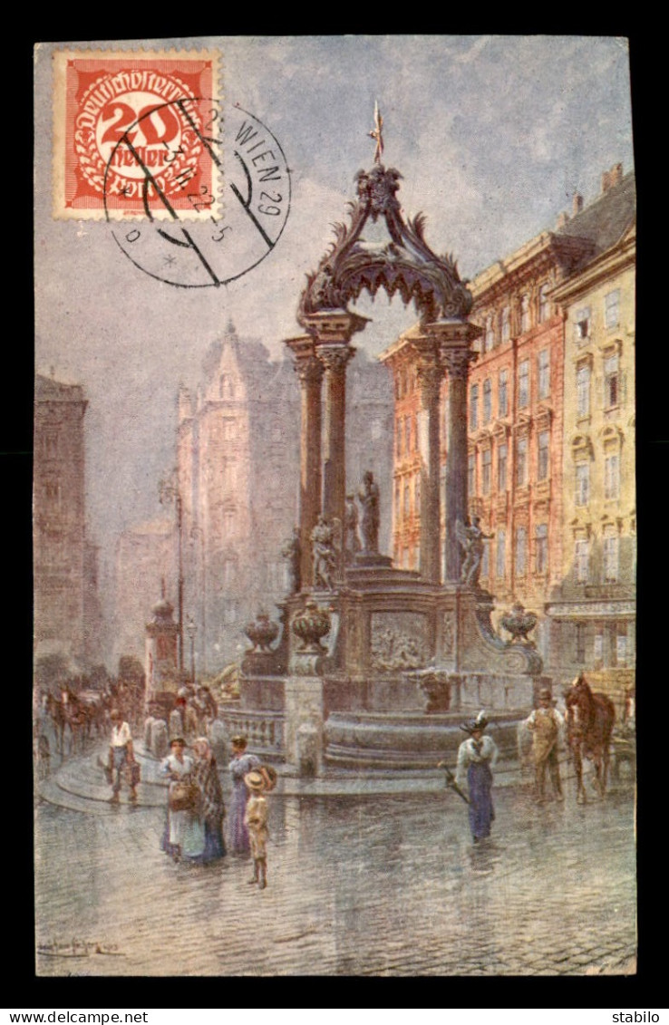 AUTRICHE - WIEN - HOHER MARKT - ILLUSTRATEUR LUDWIG HANS FISCHER - Sonstige & Ohne Zuordnung