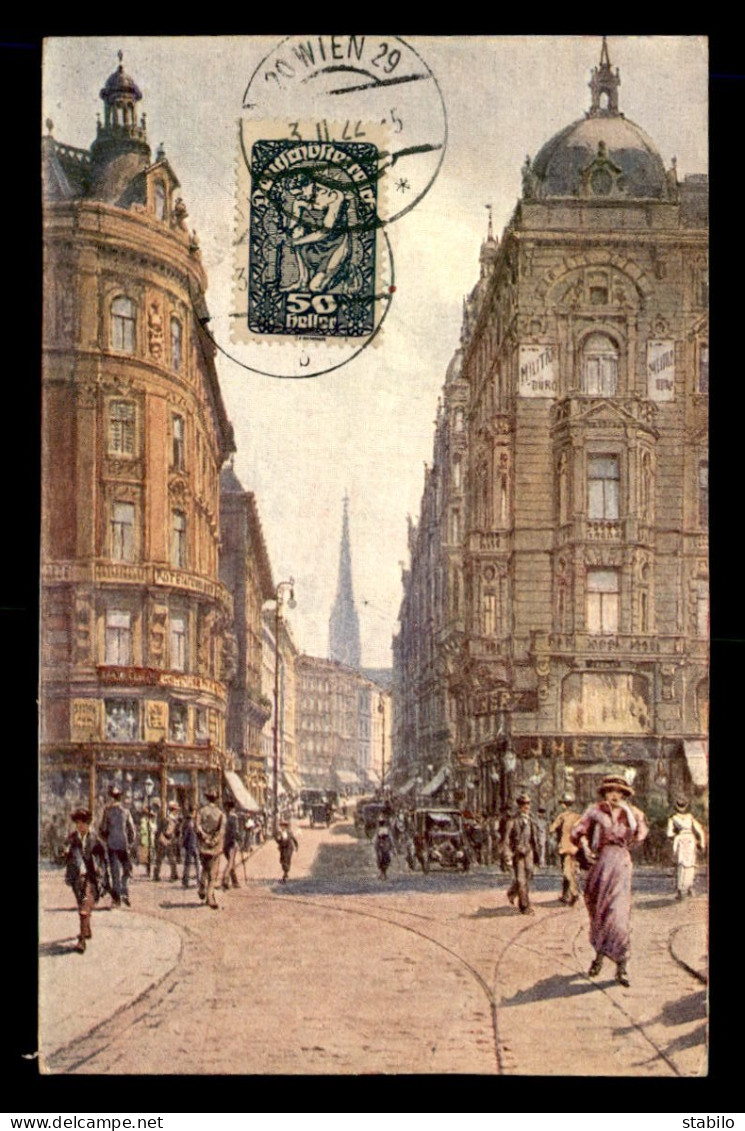 AUTRICHE - WIEN - ROTENTURMSTRASSE - ILLUSTRATEUR LUDWIG HANS FISCHER - Sonstige & Ohne Zuordnung