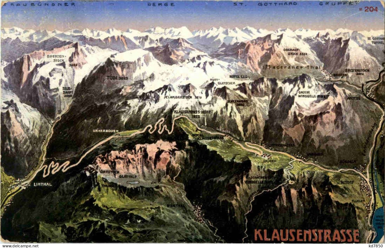 Klausenstrasse - Panorama - Autres & Non Classés