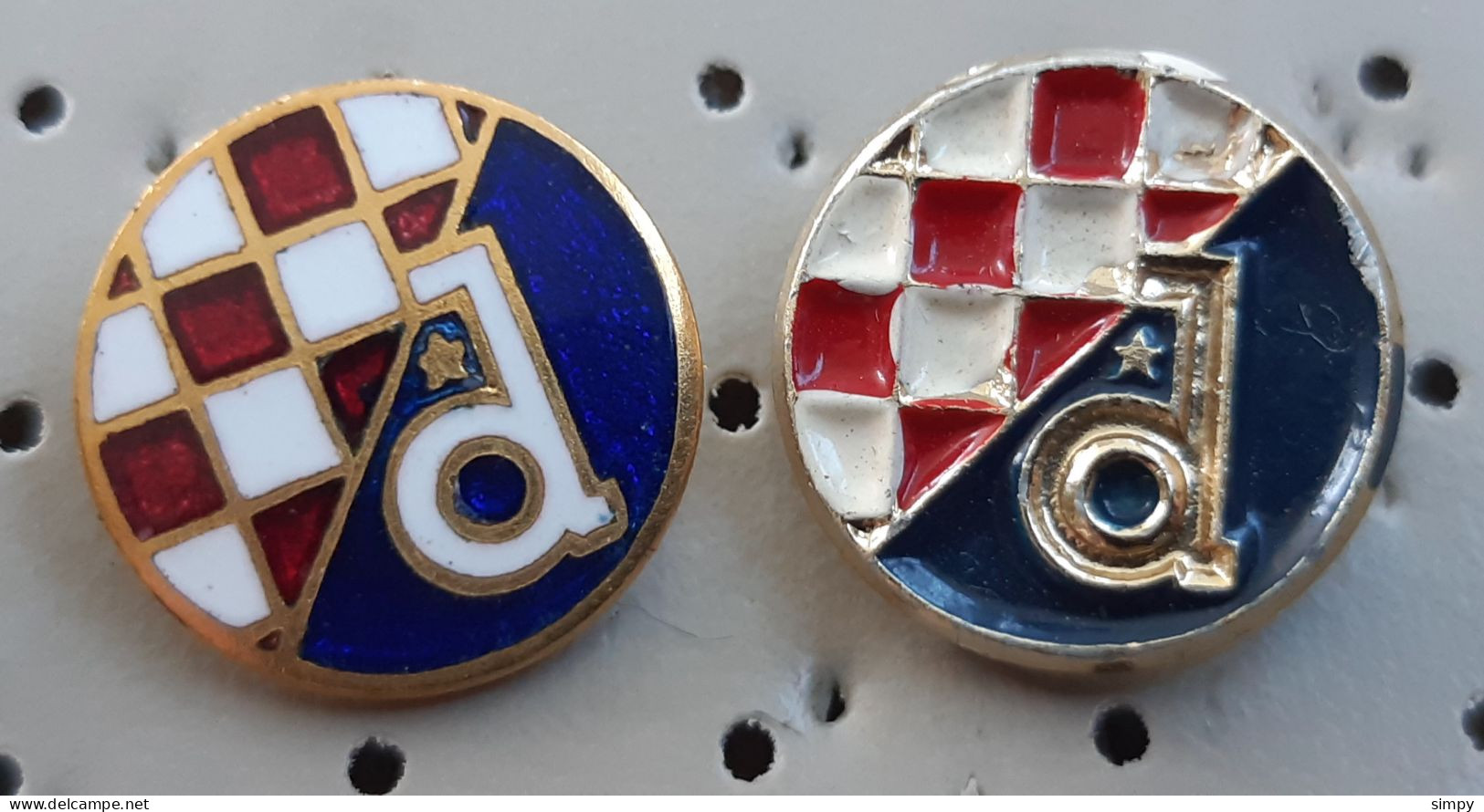 Football Club NK Dinamo Zagreb Croatia Pins - Fútbol