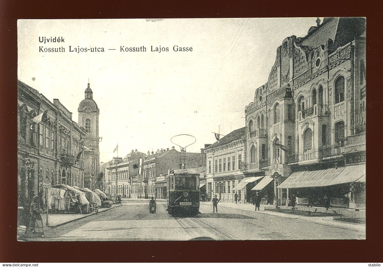 HONGRIE - UJVIDEK - KOSSUTH LAJOS GASSE - TRAMWAY - Ungheria