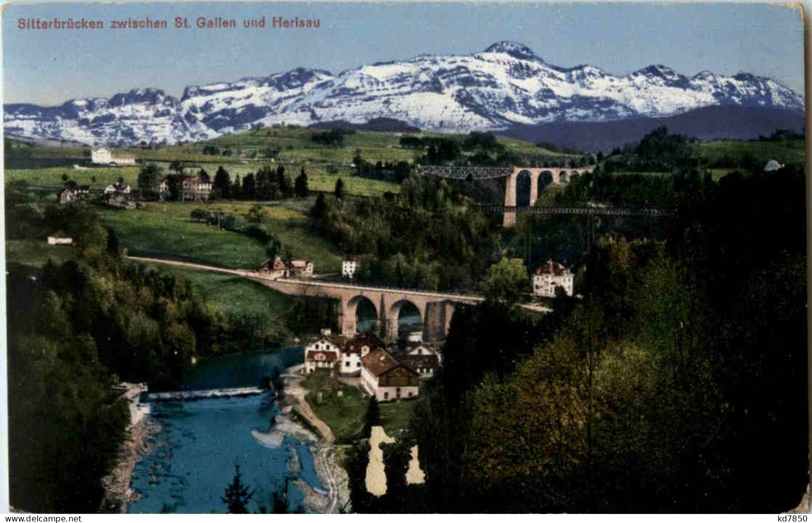 Sitterbrücken Zwischen St. Gallen Und Herisau - St. Gallen