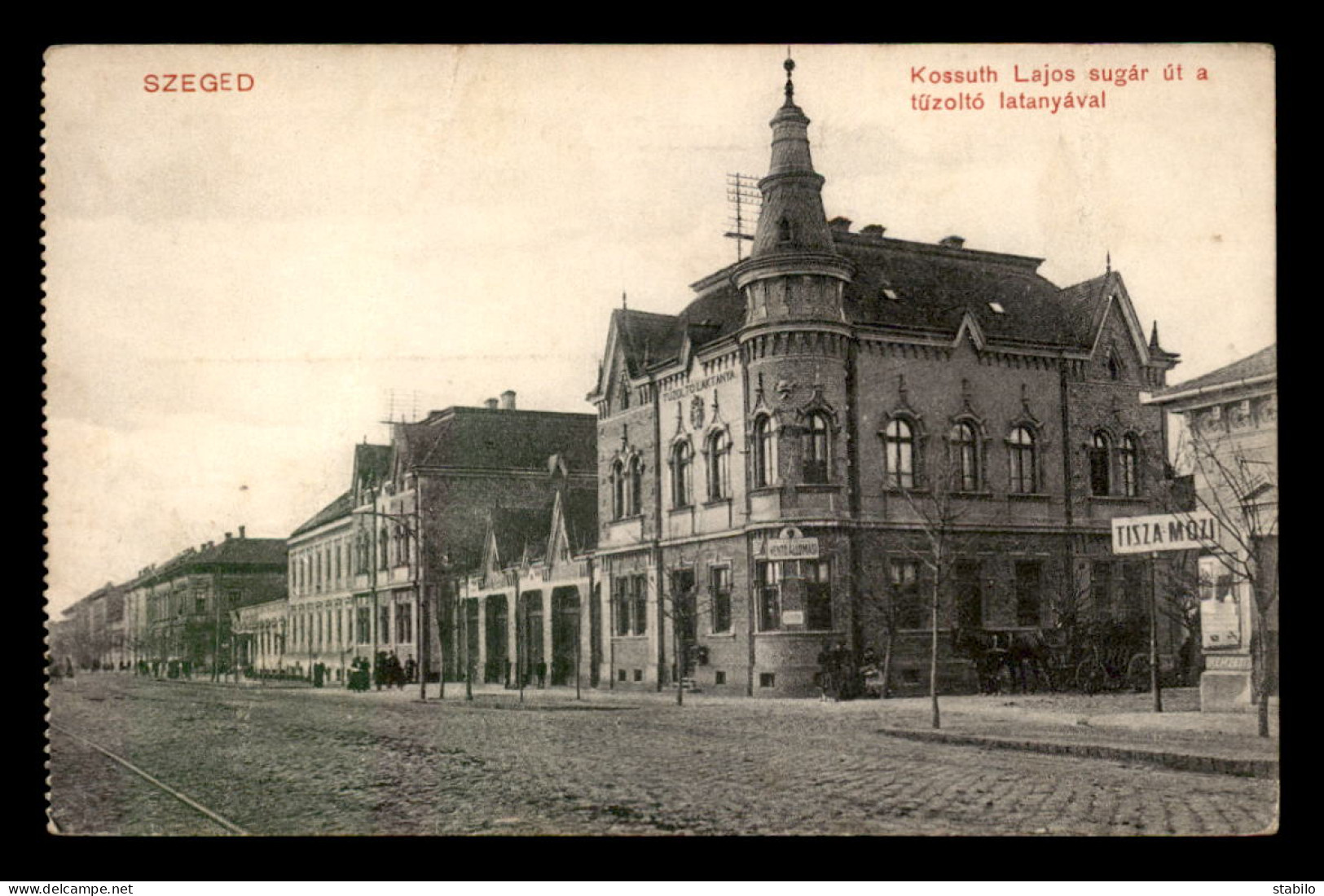 HONGRIE - SZEGED - KOSSUTH LAJOS SUGAR UT A TUZOLTO LATANYAVAL - Hungría