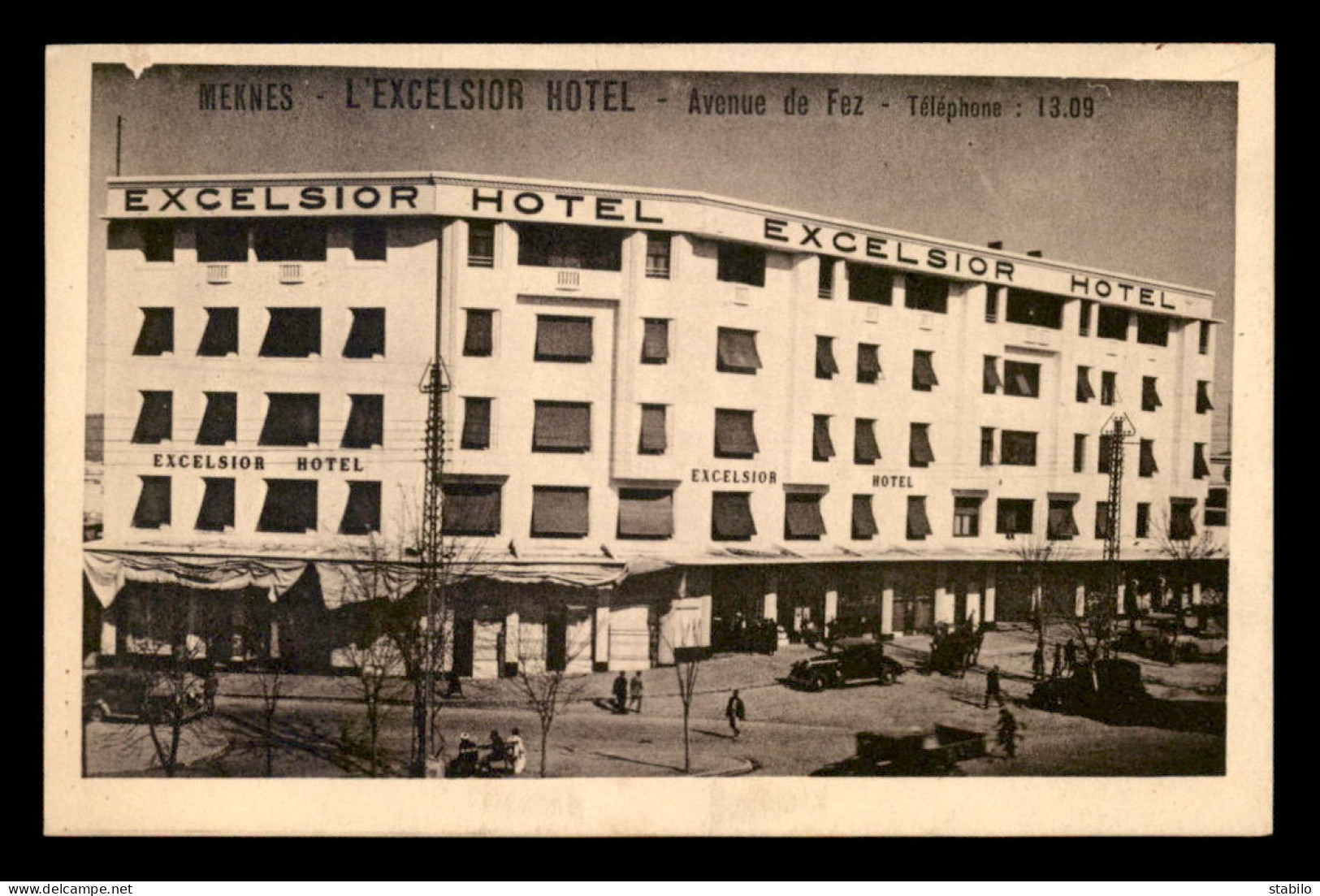 MAROC - MEKNES - L'EXELSIOR HOTEL AVENUE DE FEZ - Meknes