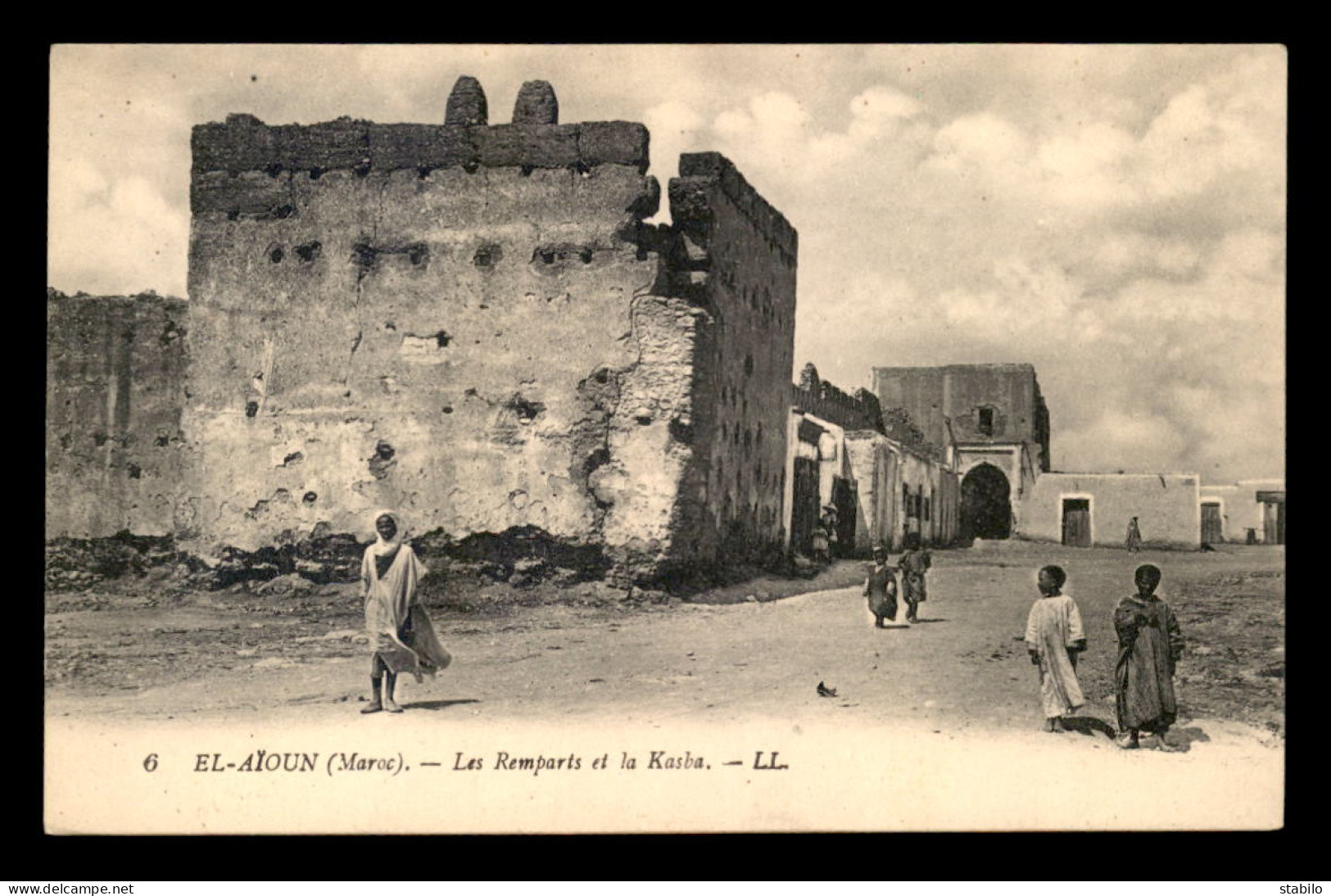 MAROC - EL-AIOUN - LES REMPARTS ET LA KASBA - Andere & Zonder Classificatie