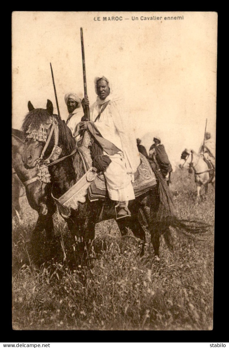 MAROC - CAVALIER ENNEMI - Sonstige & Ohne Zuordnung