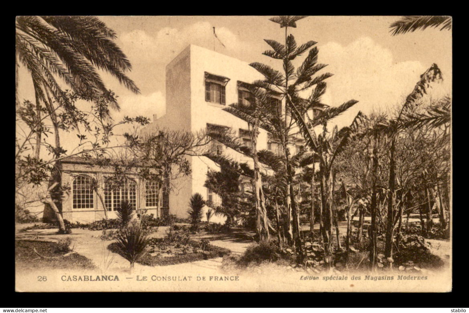 MAROC - CASABLANCA - LE CONSULAT DE FRANCE - Casablanca