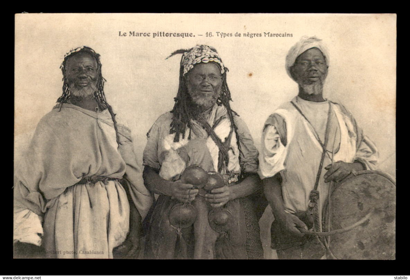 MAROC - TYPES DE NEGRES MAROCAINS - Autres & Non Classés