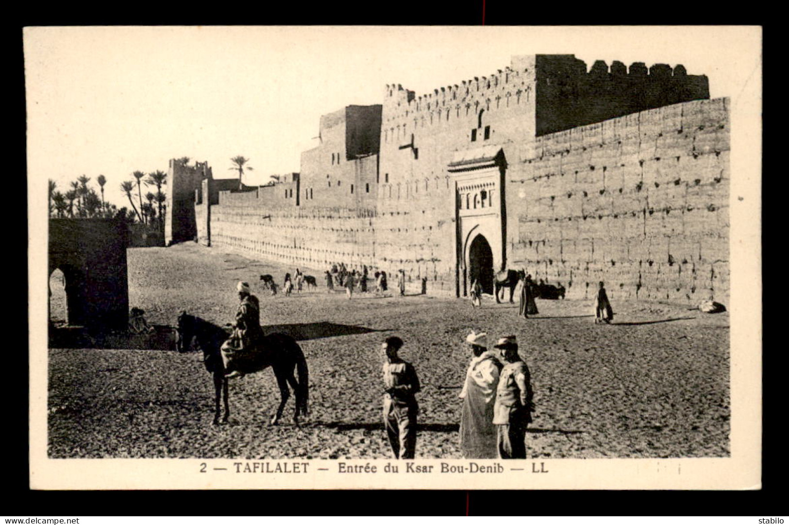 MAROC - TAFILALET - ENTREE DU KSAR BOU-DENIH - Andere & Zonder Classificatie