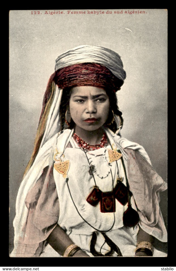 SCENES ET TYPES - FEMME KABYLE DU SUD ALGERIEN - AQUA-PHOTO - Szenen