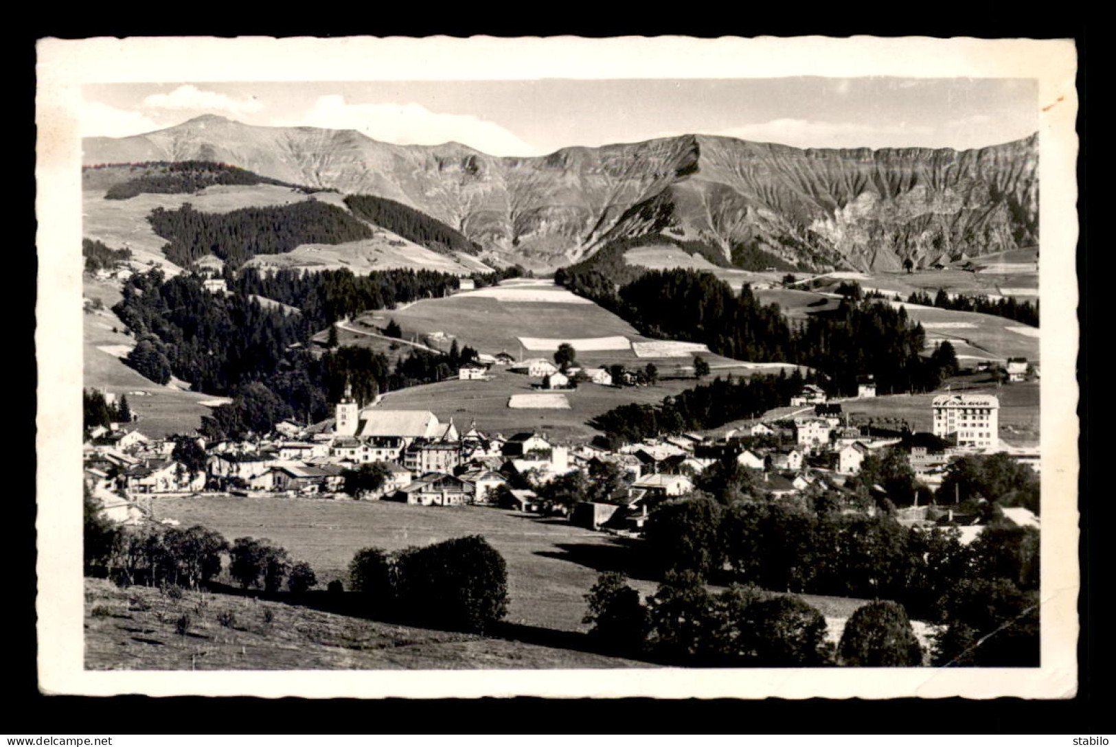 74 - MEGEVE - LA CHAINE DU MONT-JOLY - Megève