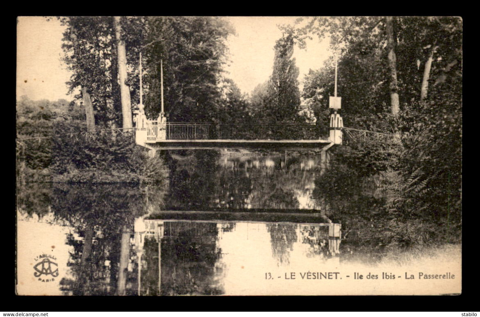 78 - LE VESINET - ILE DES IBIS - LA PASSERELLE - Le Vésinet