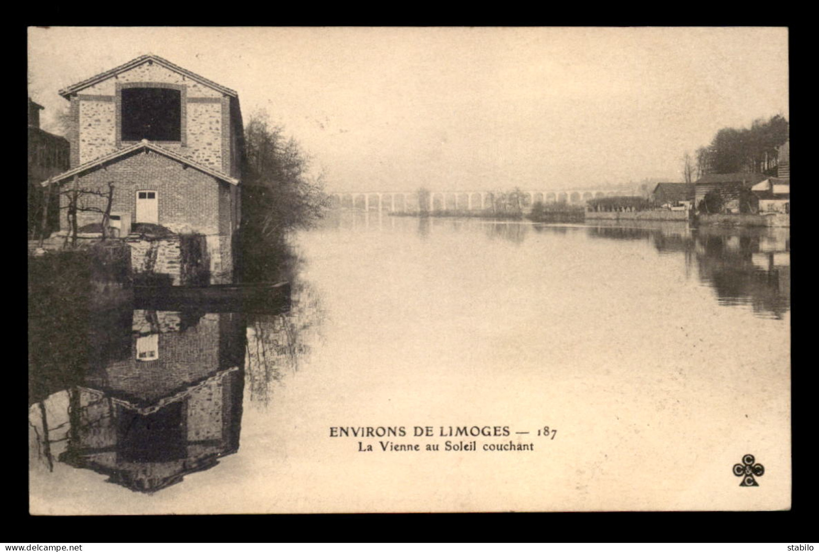 87 - ENVIRONS DE LIMOGES - LA VIENNE AU SOLEIL COUCHANT - Autres & Non Classés