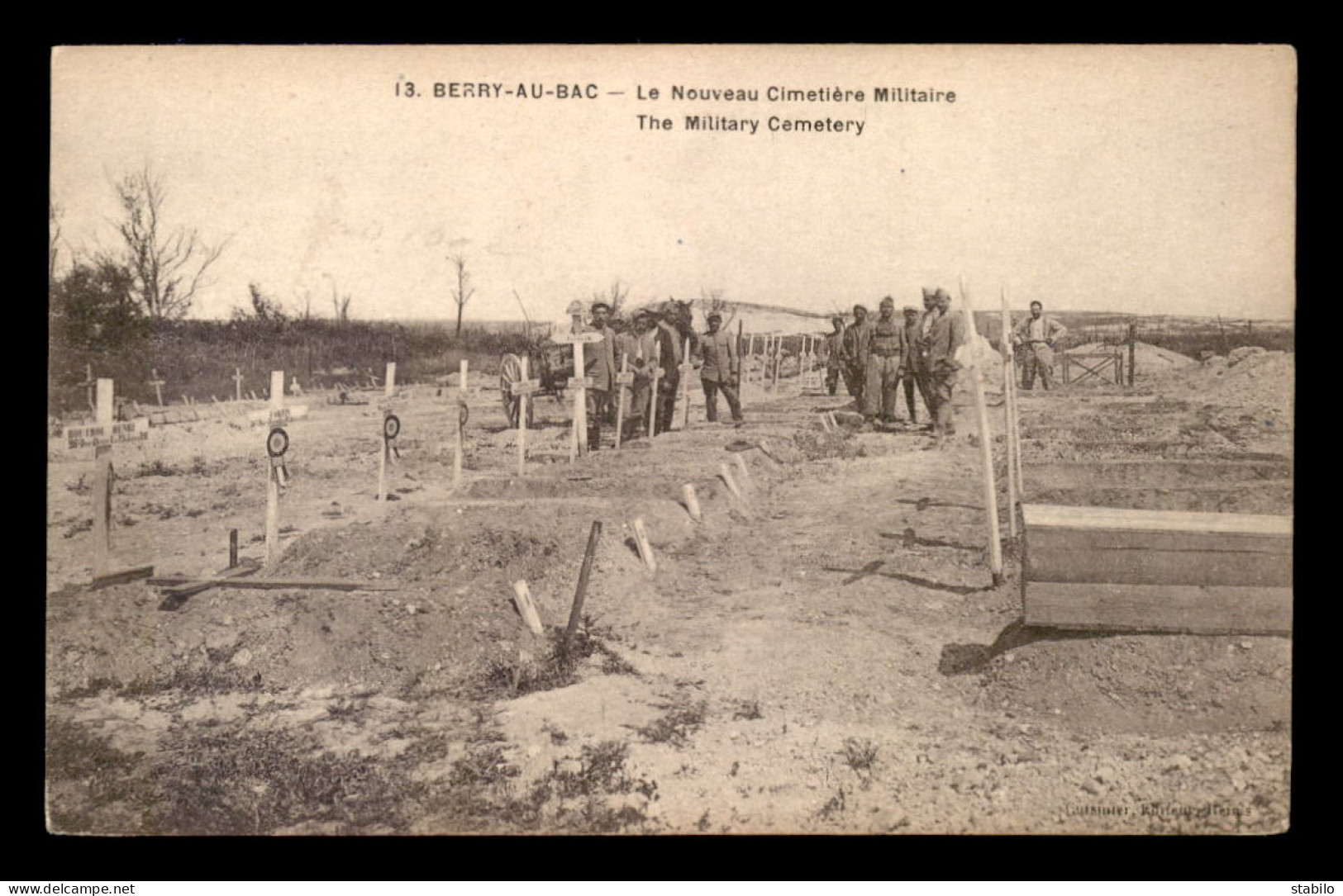 02 - BERRY-AU-BAC - LE NOUVEAU CIMETIERE MILITAIRE - Sonstige & Ohne Zuordnung