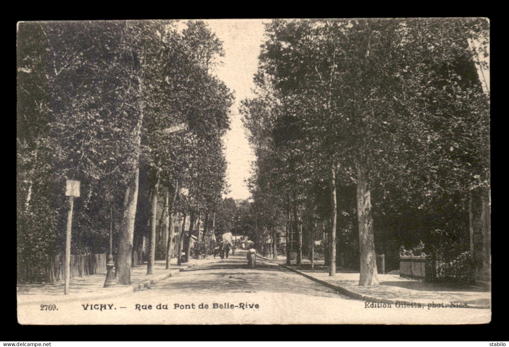 03 - VICHY -  RUE DU PONT DE BELLE-RIVE - Vichy